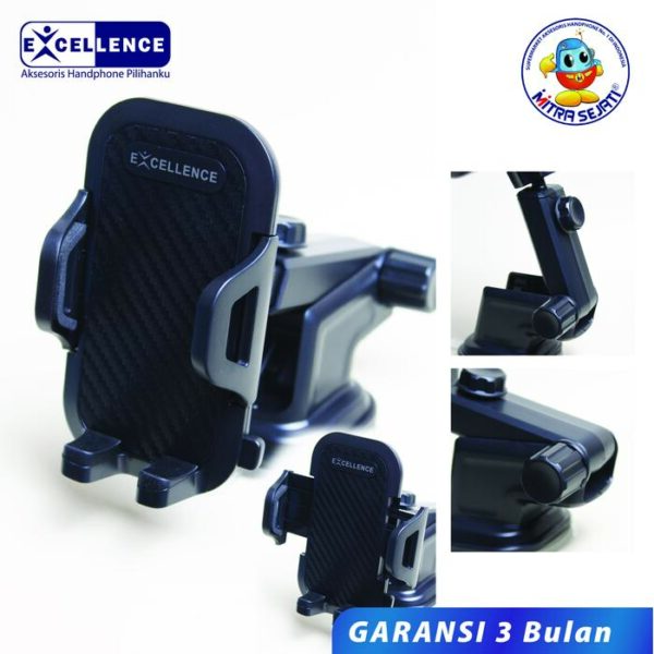 Holder Mobil Excellence HD007 Phone Holder Dudukan Smartphone - Gambar 3