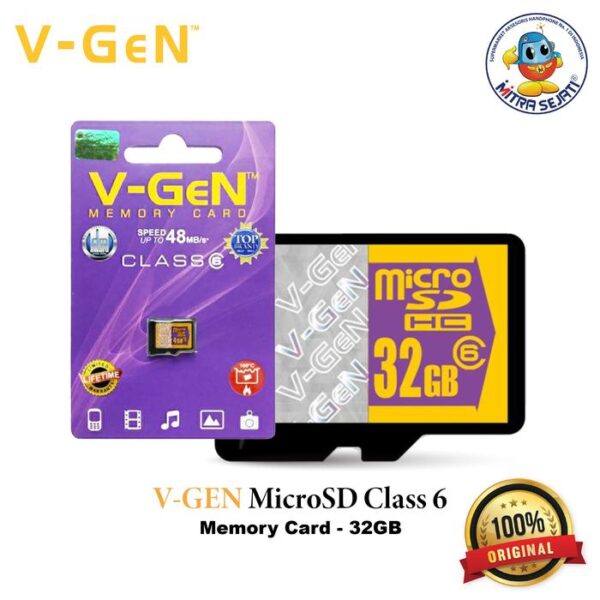 Memory Card V-Gen 4GB/8GB/16GB/32GB Memory V-Gen Original - Gambar 5