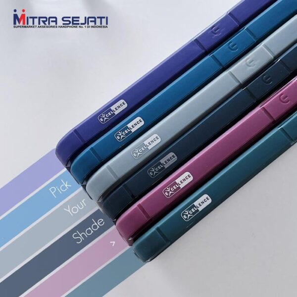 EXCELLENCE Case Acrylic Armor Casing Handphone Akrilik Hardcase Case Bening Transparan - Gambar 2