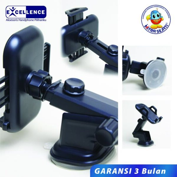 Holder Mobil Excellence HD007 Phone Holder Dudukan Smartphone - Gambar 2