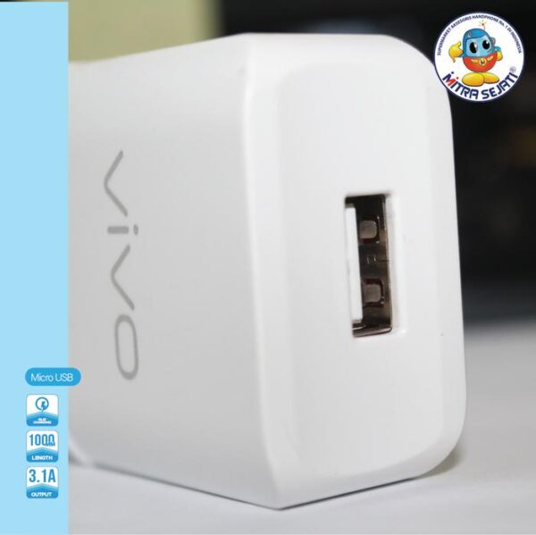 Charger Smart E30 3.1A Micro Vivo Branded - Gambar 3