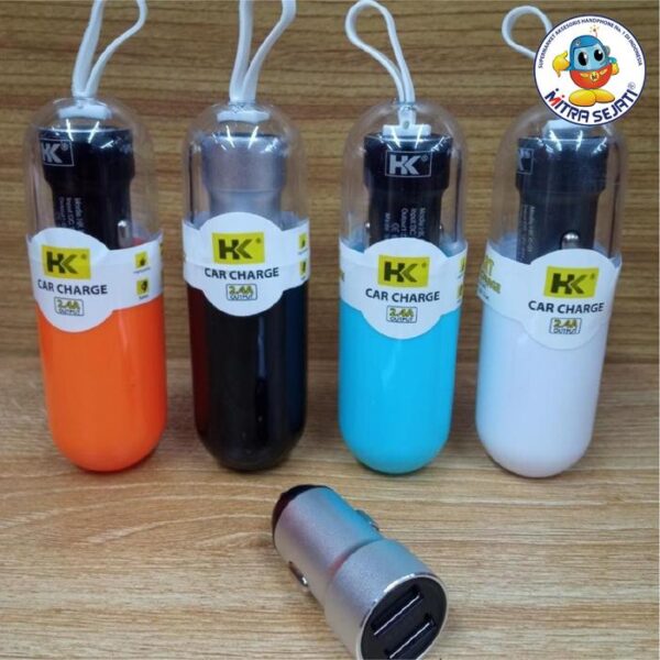Car Charger HK-K01 2USB-APIK012UHK - Gambar 4