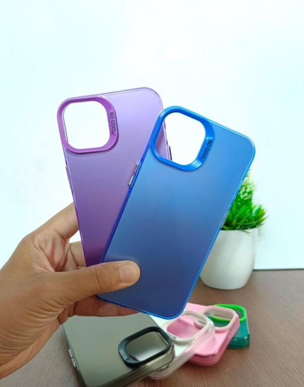 Case IMD Hybrid Plating Warna untuk All tipe Handphone Silicon Silikon - Gambar 3