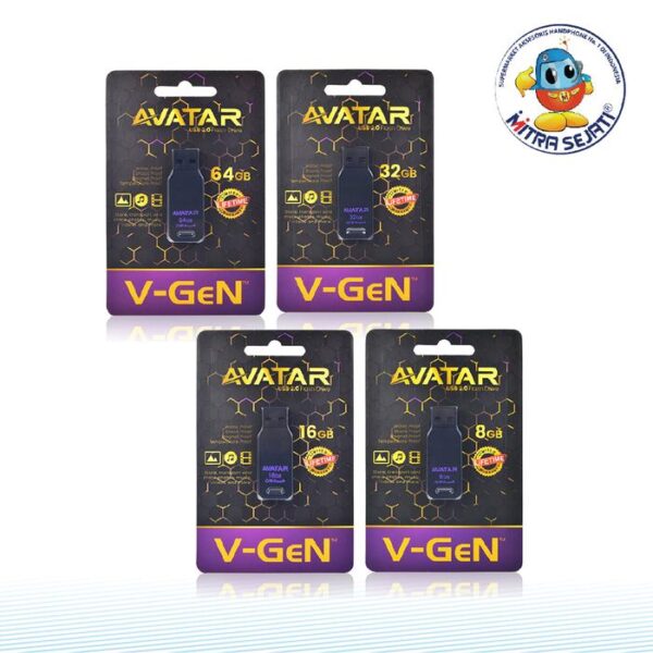 Flashdisk VGEN Avatar 16GB USB 2.0 Flashdrive - Gambar 3