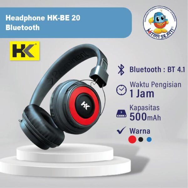 Headphone Bluetooth HK DJ BE20