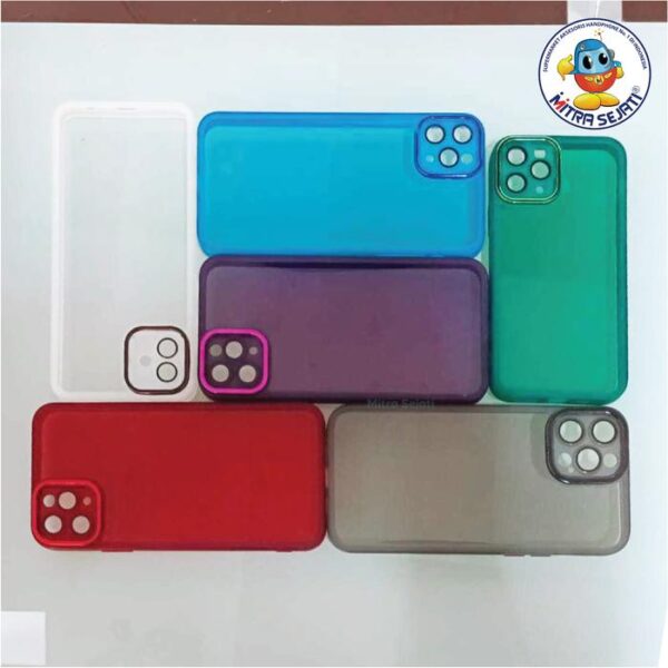 Case TPU Trans Lens Protect untuk tipe Handphone Vivo Transparan Cover - Gambar 4