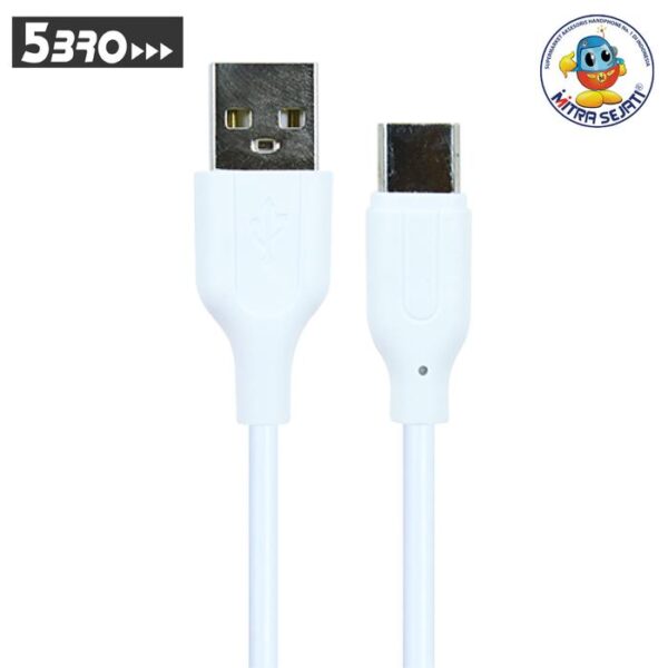 Kabel USB Type-C 5BRO Bulat Kabel Data Fast Charging - Gambar 3