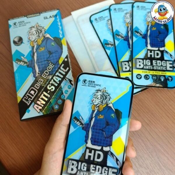 EXCELLENCE Tempered Glass Anti-Static Bening untuk Xiaomi Redmi - Gambar 3