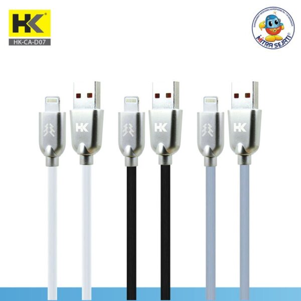 Kabel Data HK CA-D07 Fast Charging for iPhone/Type C/Micro USB - Gambar 3