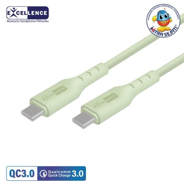 EXCELLENCE Kabel Data Orris QC 3.0 60W Type-C to Type-C - Gambar 2