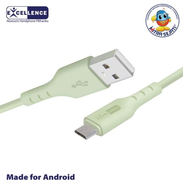 EXCELLENCE Kabel Data Orris 3A Fast Charging Micro USB - Gambar 2