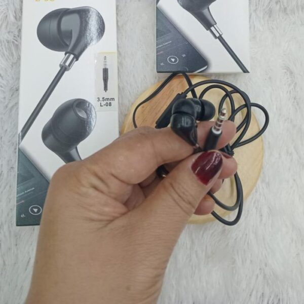 Handsfree Headset Earphone L08 Type C/Jack 3.5mm - Gambar 5