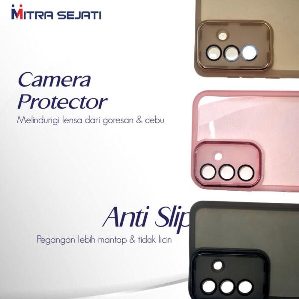 Case Transparan Lens Protect All tipe iPh Casing Handphone - Gambar 3