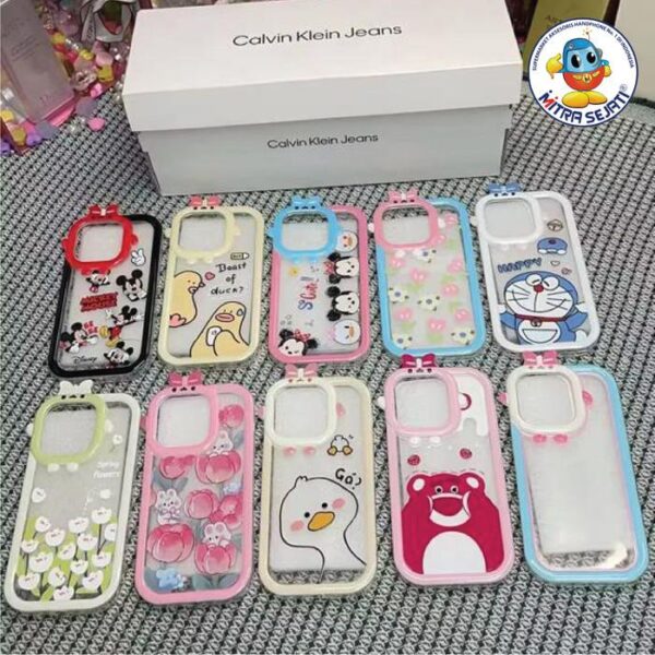 Case TPU Cute Little Monster untuk tipe Handphone Samsung - Gambar 4