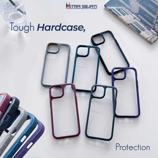 EXCELLENCE Case Acrylic Armor Casing Handphone Akrilik Hardcase Case Bening Transparan - Gambar 5